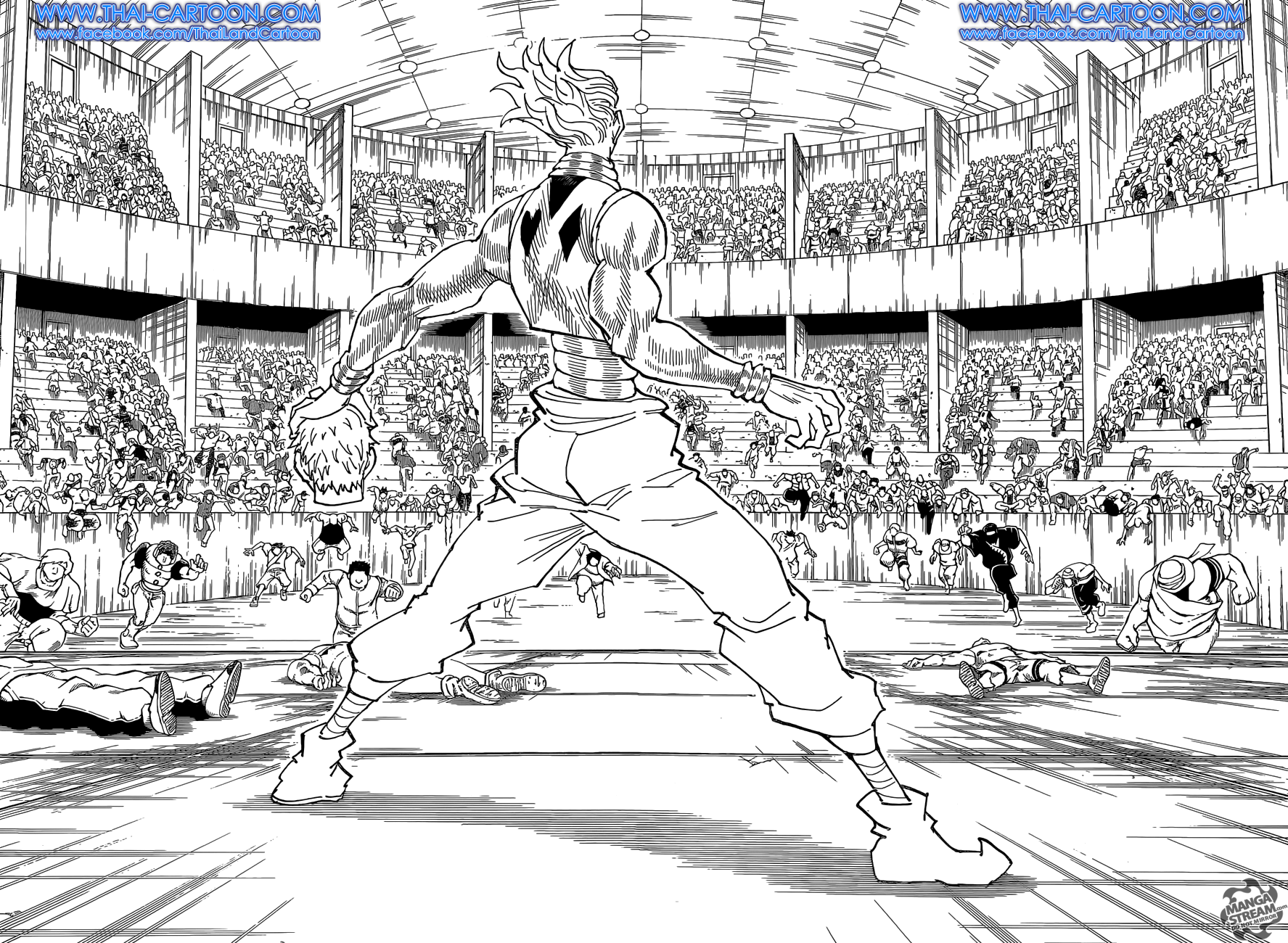 Hunter x Hunter ตอนที่ 355 หน้า 8 แปลไทย