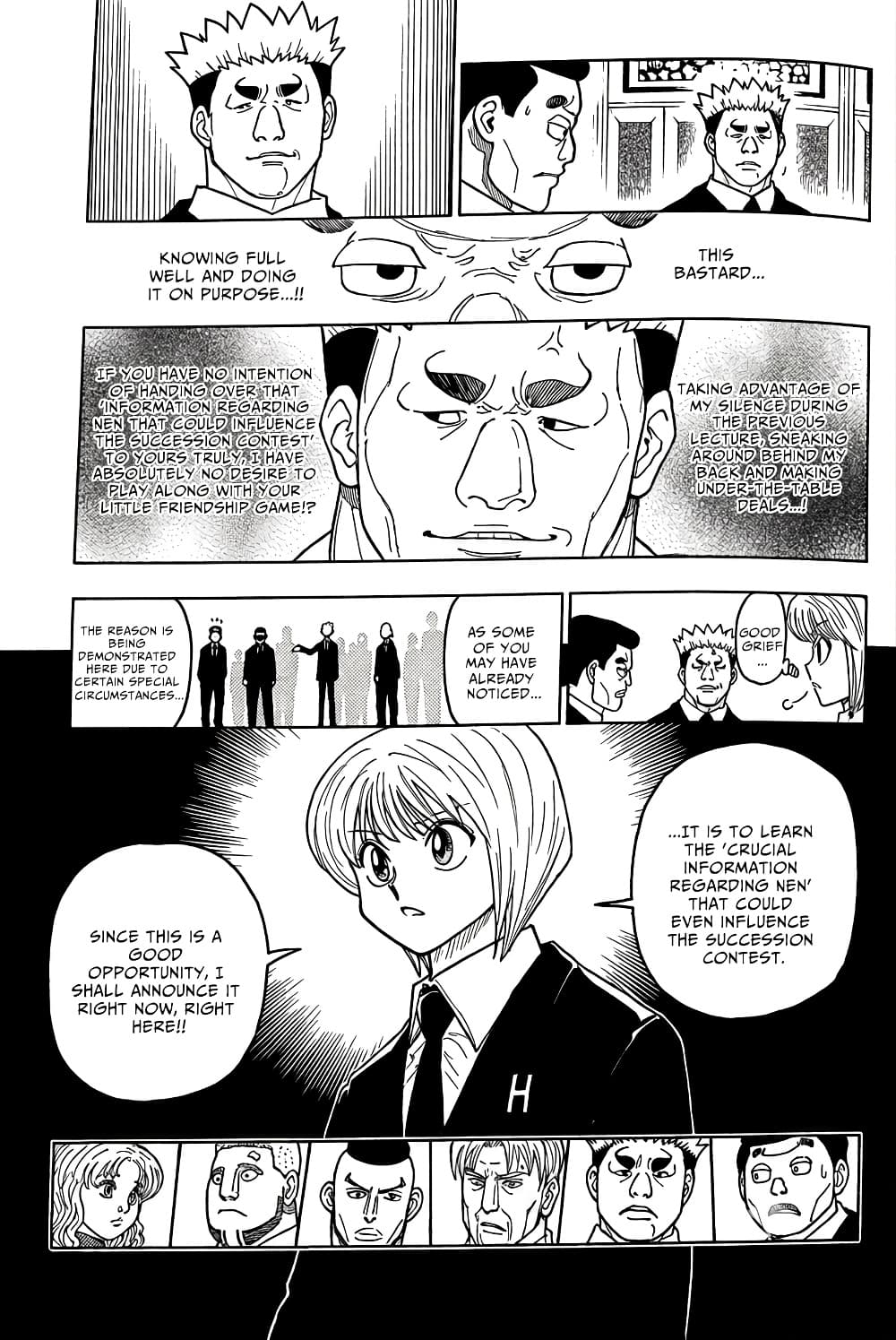 Hunter x Hunter ตอนที่ 411 หน้า 12 แปลไทย