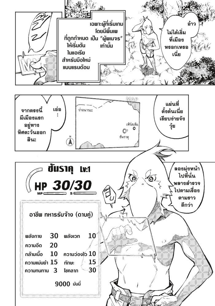 Shangri-La Frontier ตอนที่ 1 หน้า 28 แปลไทย